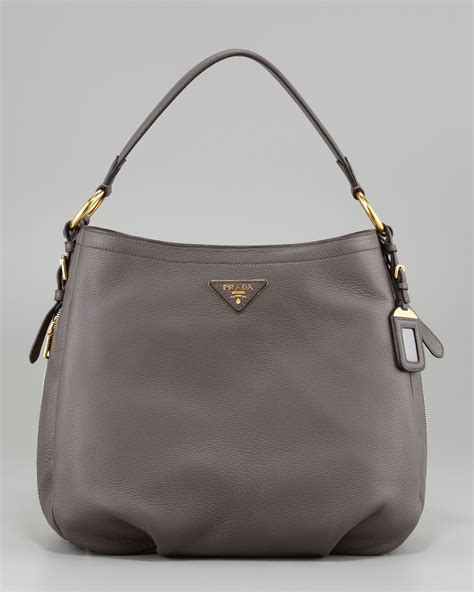 prada straw hobo purses|Prada cervo hobo bag.